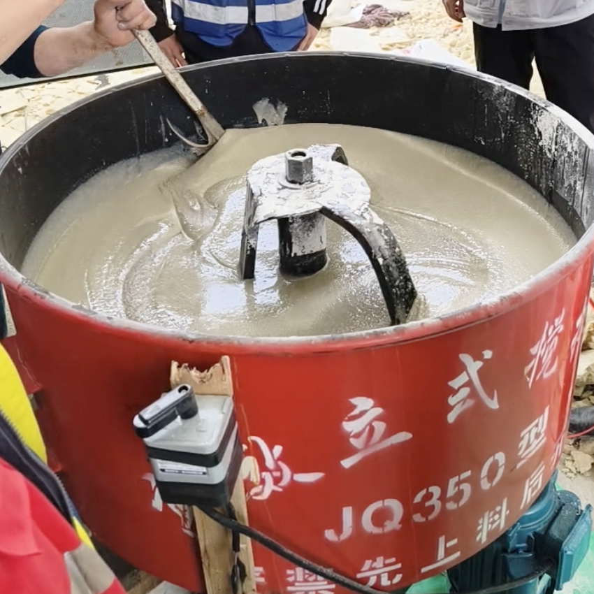 绥德汽轮机余热压缩机导热油设备底座耐高温环氧树脂灌浆料